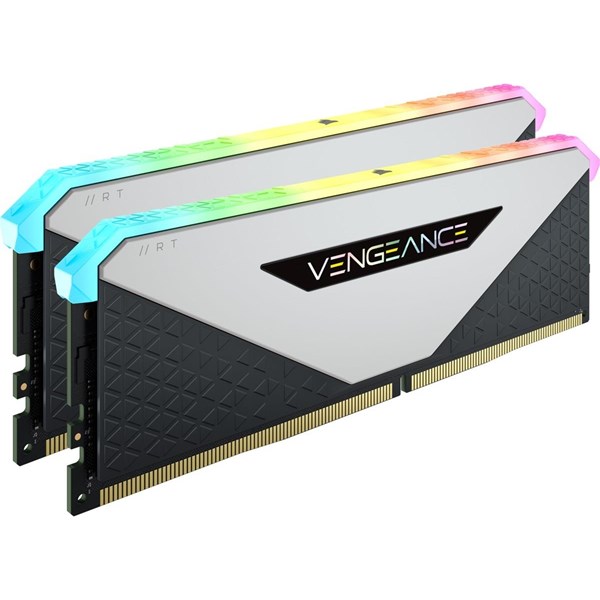 CORSAIR 32GB 2X 16GB DDR4 3200MHZ CL16 RGB DUAL KIT PC RAM VENGEANCE RGB RT CMN32GX4M2Z3200C16W