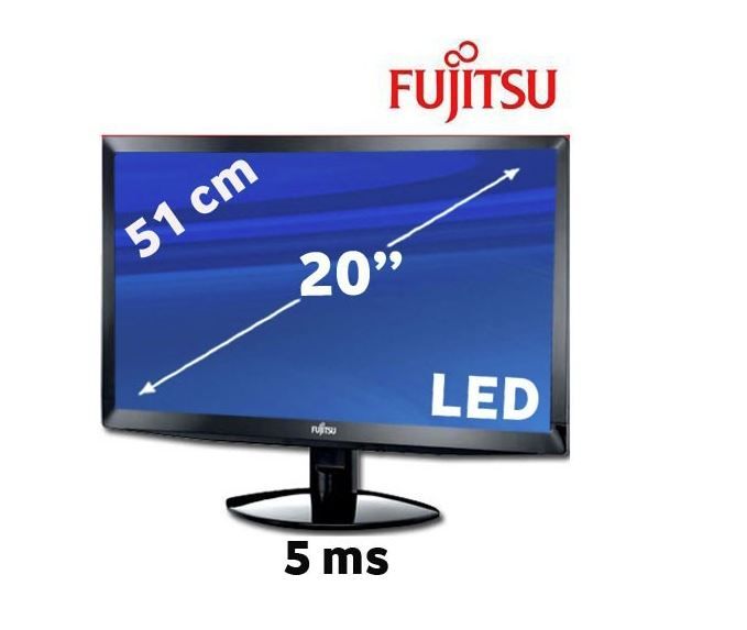 Fujitsu L20T-2 20 inch 5MS 60HZ Led Monitör 1600 X 900