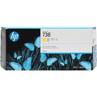 Hp 676M8a 738 300 Ml Yellow Desıgnjet Ink Cartrıdge