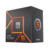 AMD RYZEN 5 7600 38MB 6çekirdekli O/B UHD AM5 65w KutuluFanlı