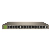 IP-COM 48port IP-G1050F Gigabit 2-SFP Yönetilemez Rack Mount Switch Metal Kasa