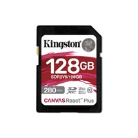 KINGSTON 128GB React SDR2V6/128GB SDXC HAFIZA KARTI