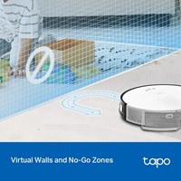 TP-LINK Tapo RV20 Mop Plus MagSlim LiDAR Navigasyonlu Robot Süpürge ve Paspas Akıllı Otomatik Boşaltma İstasyonu