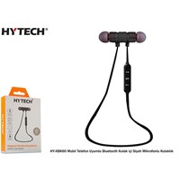 Hytech HY-XBK60 Siyah Mobil Telefon Uyumlu Bluetooth Kulak içi Mikrofonlu Kulaklık