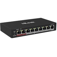 HILOOK 8port2UPLINK 60w FULL PoE NS-0109P-60B 10/100 Yönetilemez Switch Long Range 250Metre