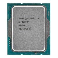 INTEL CORE i3 12100F 17MB 4çekirdekli VGA YOK 1700p 58w KutusuzFansız