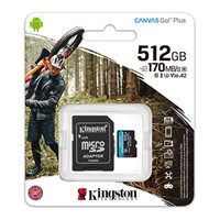 KINGSTON 512GB microSD CanvasGo  SDCG3/512GB