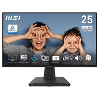 MSI 24.5 FLAT IPS PRO MP252 1MS 100HZ HDMI-DP EV OFİS MONİTÖRÜ 1920X1080