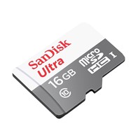 Sandısk 16Gb Ultra Msdhc 80Mb/S Class 10 Uhs-I Micro Sd Kart