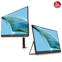 ASUS 23.8 IPS ZENSCREEN MB249C 5MS 75Hz HDMI/USB-C Taşınabilir Monitör Outlet Kutu Açık