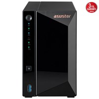 ASUSTOR AS3302T v2 REALTEK QC 2 GB RAM- 2-diskli Nas Server Disksiz