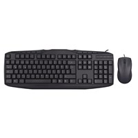 EVEREST UN-796 USB Q Trk Siyah Multimedya Klavye  Mouse Set