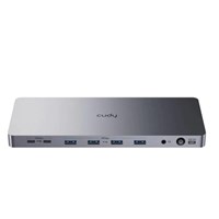 CUDY CS700 13-IN-1 10Gbps Alüminyum USB-C Dual 4K Docking Station