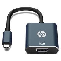 HP DHC-CT202 TYPE-C - HDMI Görüntü Adaptörü Siyah
