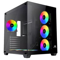 POWERBOOST PB-SS02B SEA WIEW 7-RGB FANLI GAMING MID-TOWER PC KASASI