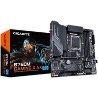 GIGABYTE B760M GAMING X AX WIFI-6E DDR5 HDMI-DP PCIE 4.0 1700P MATX