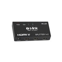 S-LINK 2port SL-LU6212 1port HDMI giriş 2port HDMI çıkış 4K HDMI Splitter