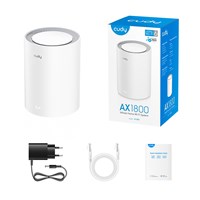 CUDY M1800 AX1800 Dual Band EV Ofis Tipi Mesh Router