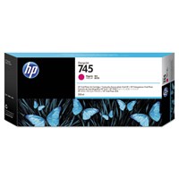 HP F9K01A 745 Macenta 300 Ml Genıs Format Murekkep Kartusu