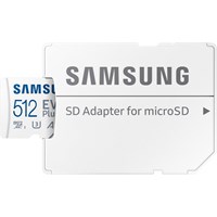 SAMSUNG 512GB EVOPlus MB-MC512SA/TR MICRO-SD HAFIZA KARTI