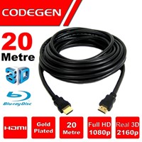 CODEGEN CPS200 20metre HDMI Görüntü Kablosu 3D Gold 1.4v 2K