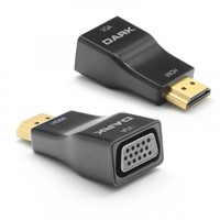 DARK DK-HD-AHDMIXVGA5 HDMI-VGA D Çevirici Adaptör Siyah