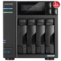 ASUSTOR LOCKERSTOR 4 Gen2 AS6704T CELERON N5105-4GB RAM-4diskli Nas Server Disksiz