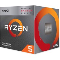 AMD RYZEN 5 3400G 3.7ghz 6MB 4çekirdekli O/B VEGA 11 AM4 65w KutuluFanlı                           