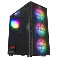 RAMPAGE 700W 80 REDSKY GAMING MID-TOWER PC KASASI