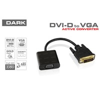 DARK DK-HD-ADVIDXVGA DVI-I E-VGA D Görüntü Adaptörü Siyah