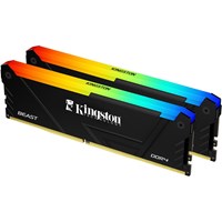 KINGSTON 64GB 2X 32GB DDR4 3200MHZ CL16 RGB DUAL KIT PC RAM BEAST KF432C16BB2AK2-64TR