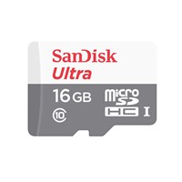 Sandısk 16Gb Ultra Msdhc 80Mb/S Class 10 Uhs-I Micro Sd Kart