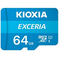 KIOXIA MicroSD 64GB EXCERIA LMEX1L064GG2 Class10 Hafıza Kartı