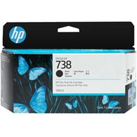 Hp 498N4a 738 Black Desıgnjet Ink 130 Ml