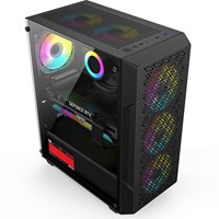 POWERBOOST 650W 80 BRONZE PB-P801AB GAMING MID-TOWER PC KASASI