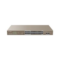 IP-COM 24port G1126P-24-410W Gigabit 2-SFP 410W Full PoE Yonetilemez Rack Mount Switch