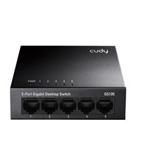 CUDY GS105 5 Port Gigabit Yönetilemez Desktop Metal Kasa Switch