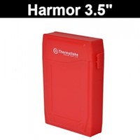 THERMALTAKE 3.5 USB 2.0 Harmor ST0034Z Sata Harddisk Kutusu Kırmızı