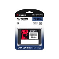 KINGSTON 2,5 7.68TB DC600M SEDC600M/7680G 560MB/s 530MB/s SATA 3 6Gb/s Enterprise SSD