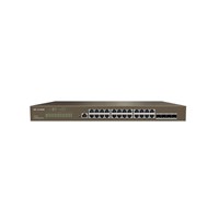 IP-COM 24port G3328F GIGABIT 4-SFP UPLINK L2 CLOUD YÖNETİLEBİLİR RACKMOUNT SWITCH 