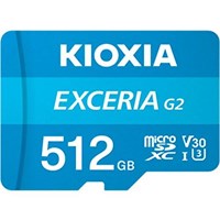 KIOXIA 512GB EXCERIA G2 LMEX2L512GG2 4K MICRO-SD HAFIZA KARTI