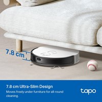 TP-LINK Tapo RV20 Mop Plus MagSlim LiDAR Navigasyonlu Robot Süpürge ve Paspas Akıllı Otomatik Boşaltma İstasyonu