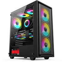 POWERBOOST 650W 80 BRONZE PB-P802AB Gaming Mid-Tower PC Kasası