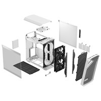 FRACTAL DESIGN TORRENT COMPACT FD-C-TOR1C-03 GAMING EATX PC KASASI BEYAZ