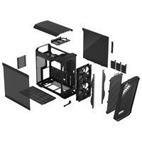 FRACTAL DESIGN TORRENT COMPACT FD-C-TOR1C-01 GAMING EATX PC KASASI