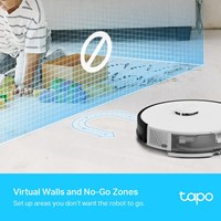 TP-LINK Tapo RV30 Plus LiDAR Navigasyonlu Robot Süpürge ve Paspas