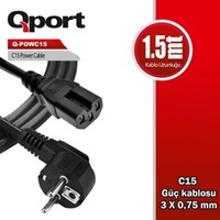 Qport Q-Powc15 1.5Mt Power Kablo