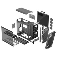 FRACTAL DESING TORRENT FD-C-TOR1A-02 GAMING EATX PC KASASI