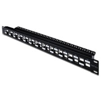 Dıgıtus Dn-91412 Moduler Utp/Ftp Cat6/Cat6a 24 Port Boş 1U Zırhlı Patch Panel