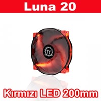 THERMALTAKE Luna 20 CL-F025-PL20RE-A LED 3pin 200mm Kasa Fanı